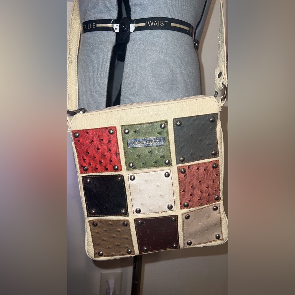 Jimmy Choo Vintage Patchwork Crossbody Bag